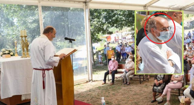 Insólito. Don Francisco Javier de Ramiro alegó que su decisión esta basada en las reglas de la Iglesia.