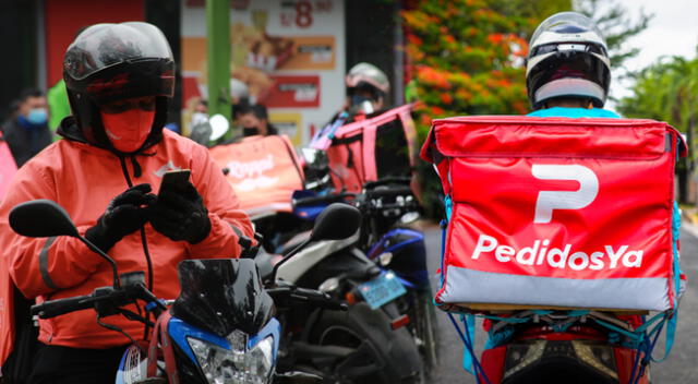 Los peruanos usan PedidosYa y Rappi para pedir sus delivery a nivel nacional.