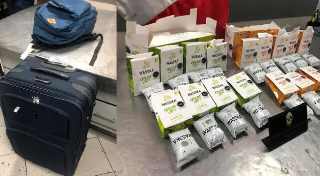 Condenan a tres miembros de una familia por intentar enviar droga en maletas a España