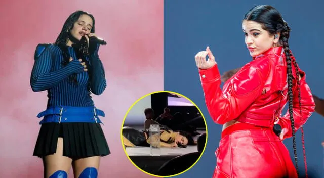 La cantante española, Rosalía, sorprendió con coreografía en pleno concierto, que causó risas entre sus fans.