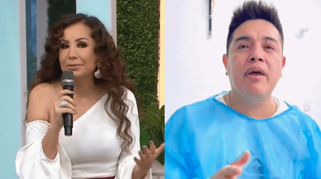 Janet Barboza le responde a Leonard León.