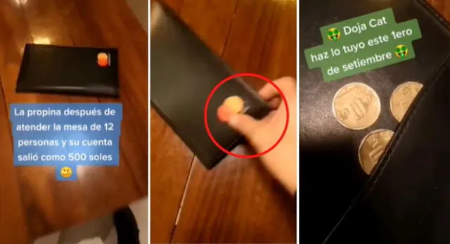 La escena generó todo tipo de comentarios en TikTok luego de que el mesero criticara la cantidad de propina que le dieron.