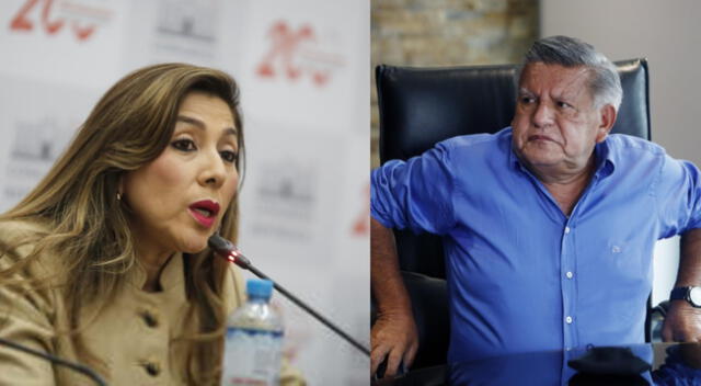 Lady Camones y César Acuña son acusados de integrar una presunta organización criminal