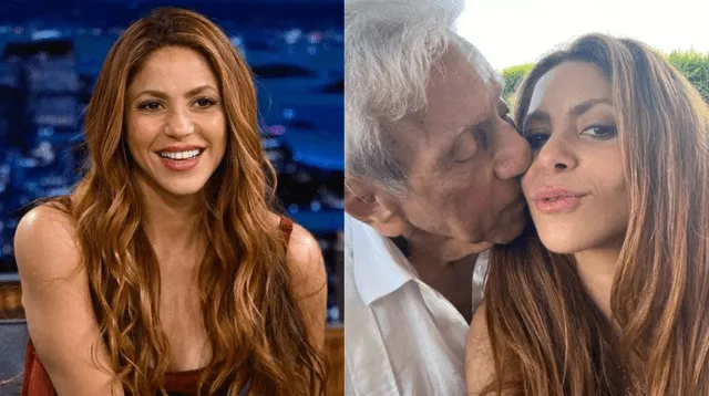 Shakira comparte fotos y videos emotivos al lado de su padre.