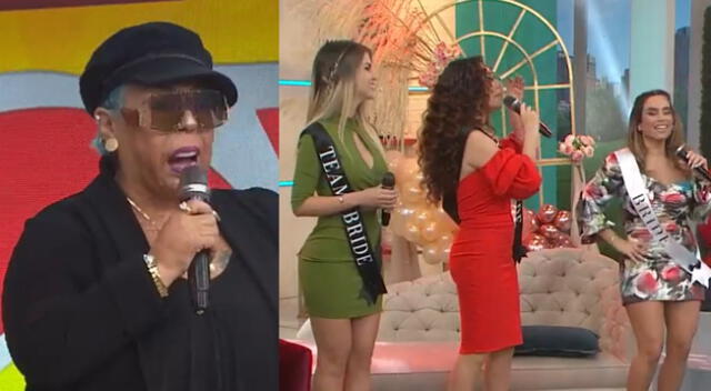 En América Hoy le hicieron otra despedida de soltera a Ethel Pozo EN VIVO, y Lucía de la Cruz llegó al set para entretener con su gran talento.