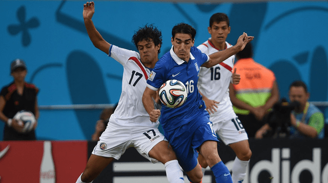 Costa Rica venció a Grecia en el Mundial de Fútbol 2014