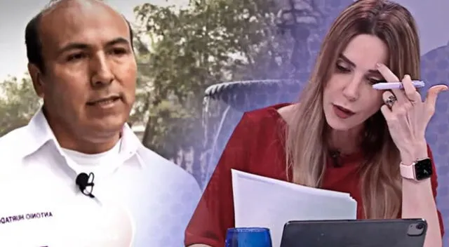 Juliana Oxenford se rectificó por un reportaje que salió en su programa el mes pasado sobre un candidato a la alcaldía del Rímac.