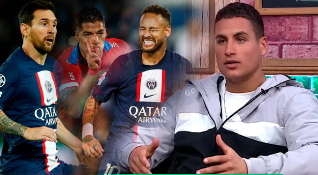 Alexander Succar comparado con Messi, Suárez y Neymar.