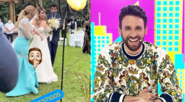 Rodrigo González criticó el outfit que usó Gisela Valcárcel en la boda de su hija.