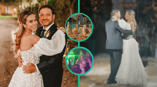 Filtraron fotos del matrimonio de Ethel y Julián.