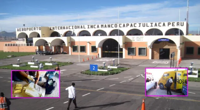 Aeropuerto de Juliaca donde se llevó a cabo el millonario robo