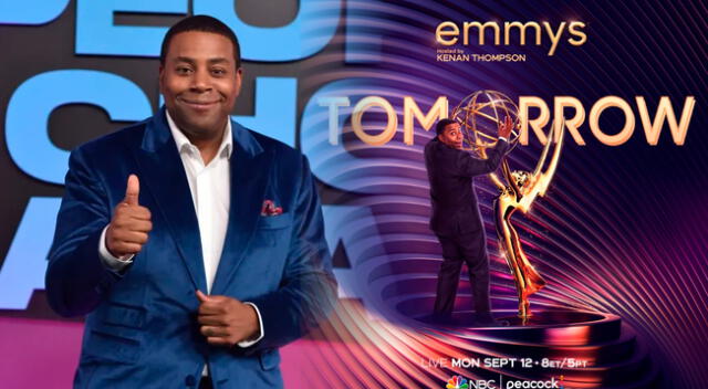 El anfrión de los Emmy, Kenan Thompson, prepara sorpresa para la gala de este año.