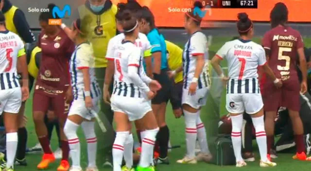 Sandy Dorador agredió a Fabiola Herrera.