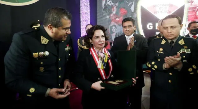 Dircote reconoce trabajo de la presidenta del Poder Judicial Elvia Barrios