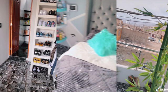 Peculiar escena de joven en su dormitorio llamó tremendamente la atención en TikTok.