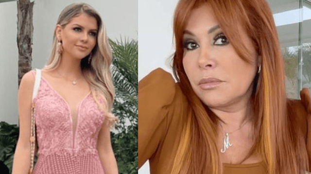 Magaly Medina lanza elogios a vestido de Brunella Horna