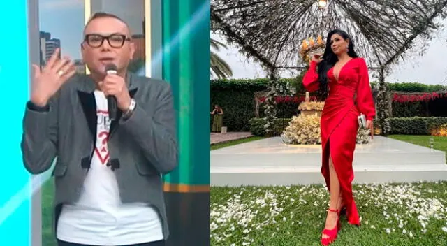 Carlos Cacho le encantó vestido rojo de Pamela Franco, pero no lo demás