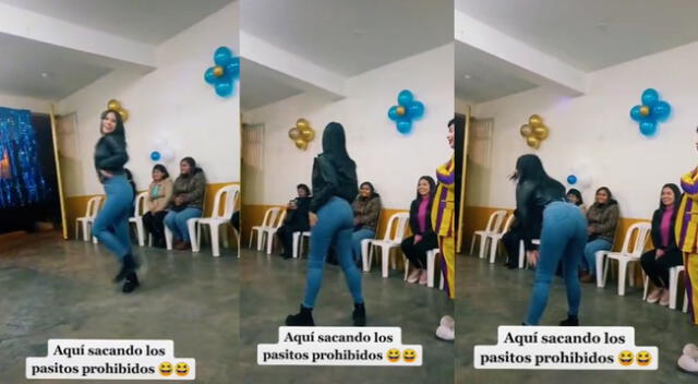 Singular baile de la joven al ritmo de ‘Envolver’ de Anitta se hizo viral en TikTok.