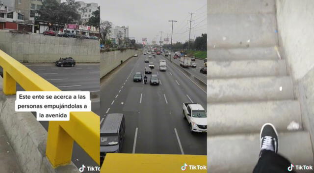 Llamativa escena en el puente Benavides ha generado diversas reacciones en TikTok.