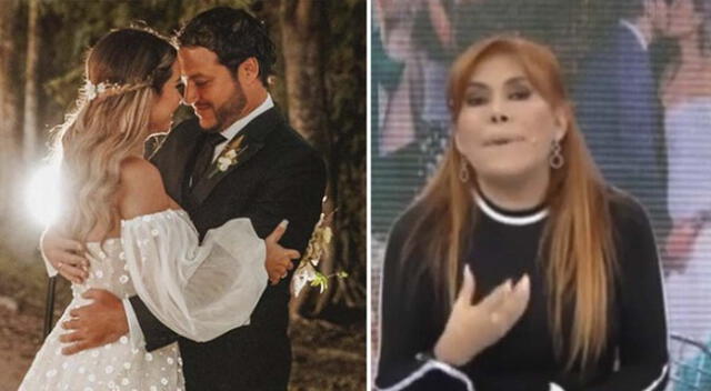 Magaly Medina sobre la boda de Ethel Pozo y Julián Alexander.