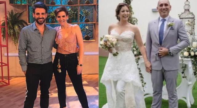 Rodrigo y Gigi critican el look de Karla Tarazona en su matrimonio