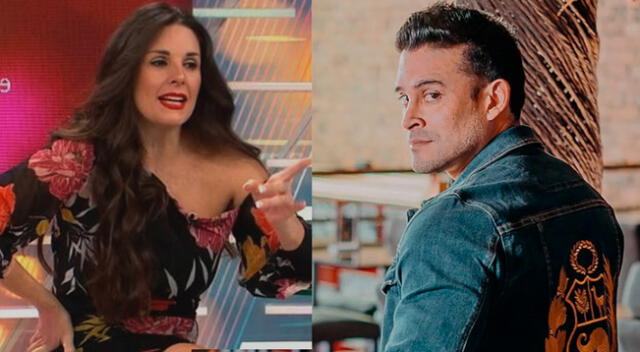 Rebeca Escribens mandó broma a Christian Domínguez tras ver su parodia en 'El reventonazode la Chola'.