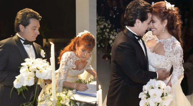 Conoce qué famosos asistieron a la boda de Magaly Medina y Alfredo Zambrano