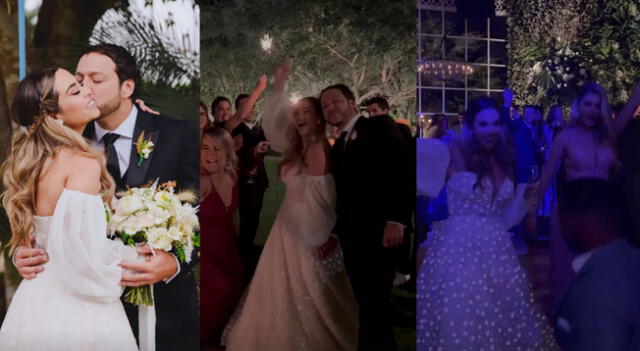 Ethel Pozo comparte fotos y videos inéditos de show de su boda.