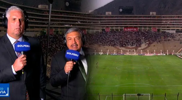 Los comentaristas expresaron toda su emoción por ver el Monumental con mucho público.