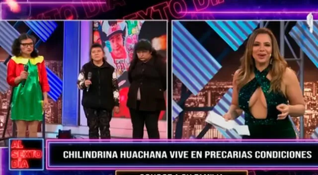 La Chilindrina de Huacho se hizo presente en el programa de Mónica Cabrejos.