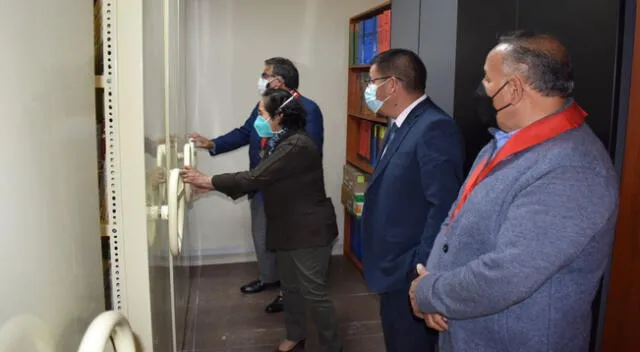 Presidente de la Corte de Cajamarca, Elard Zavalaga Vargas inauguró Módulo Penal