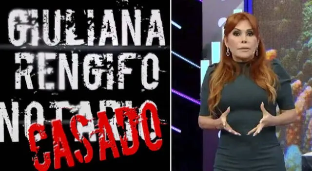 Magaly Medina aclaro muchos temas sobre el ampay de Giuliana Rengifo.