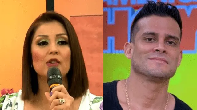 Karla Tarazona aclara que no se habría encontrado con Christian Domínguez en evento