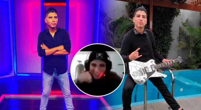 John Kelvin luce alegre al celebrar su cumpleaños por videollamada con su hermano.