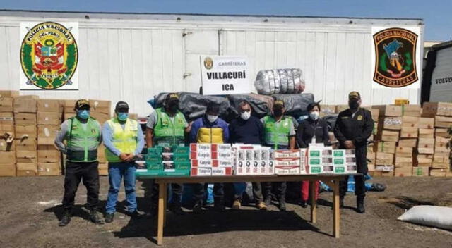 Cigarrillos camuflados en guano, tenían como destino la ciudad de Lima