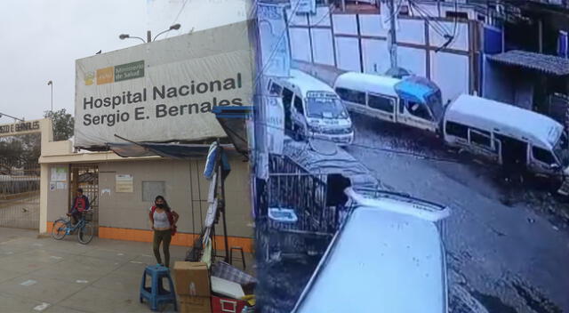 Víctima de accidente en Independencia fue llevada al Hospital Sergio Bernales.