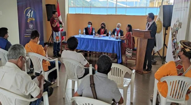 Ministerio Público sostiene mesa de diálogo con comunidades nativas