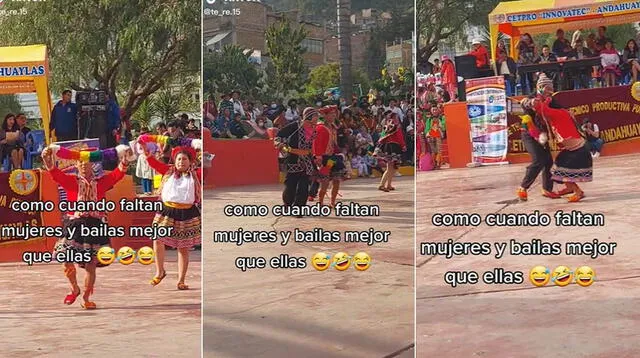 La escena se ha vuelto viral en las redes sociales.