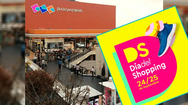 Descuentos por el Día del Shopping en Plaza San Miguel.