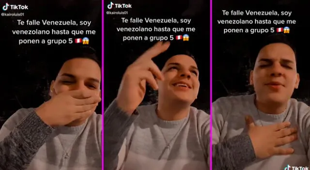 El joven venezolano compartió sus gustos musicales en TikTok.