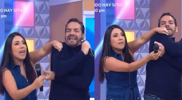 Tula Rodríguez hace pasar roche EN VIVO a actor de Luz de Luna.