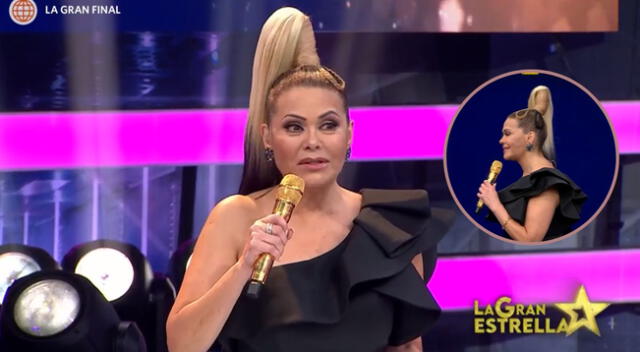 Gisela Valcárcel arrancó la gran final de La Gran Estrella