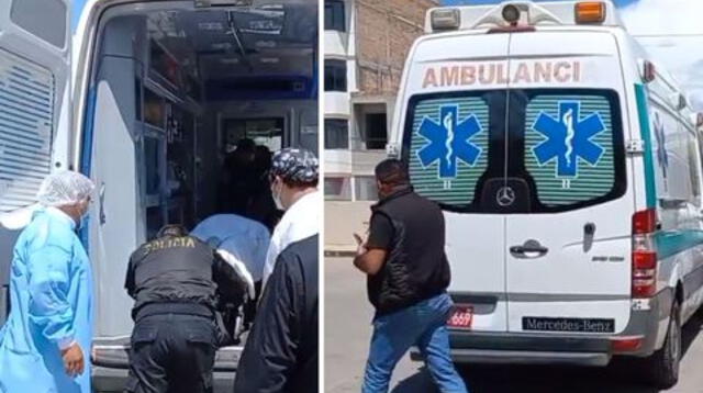 Herido fue trasladado de emergencia al hospital