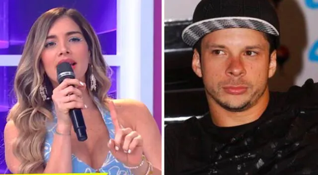 Mario Hart sorprende a Korina Rivadeneira.