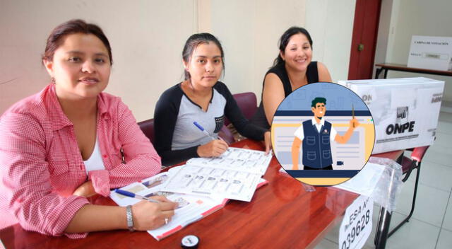 Gestiona la credencial que te reconoce como miembro de mesa ante la ONPE