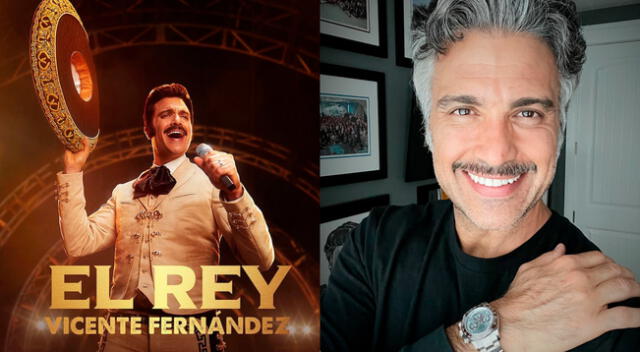 Jaime Camil interpreta a Vicente Fernández en la nueva serie de Netflix.