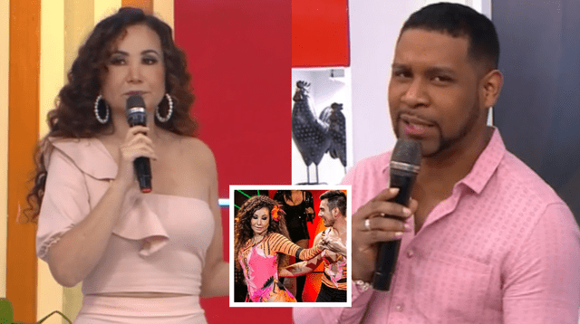 Giselo trolea a Janet Barboza por su participación en El gran show