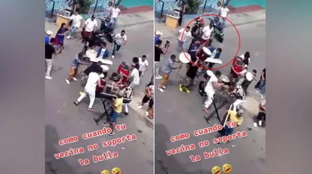 El video es viral en las redes sociales.