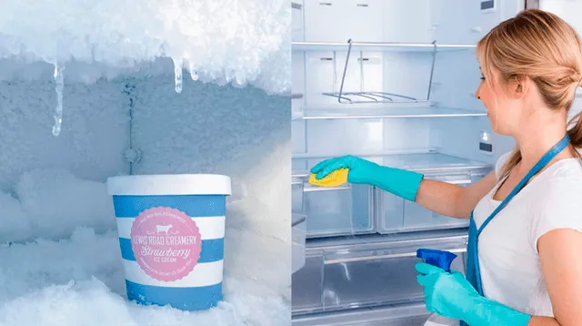 Descubre AQUÍ la mejor manera de quitar el hielo acumulado del refrigerador.