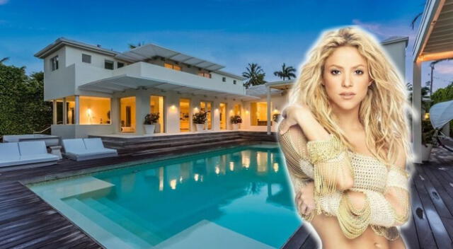 Shakira: Así es su mansión de 15 millones de dólares en Miami